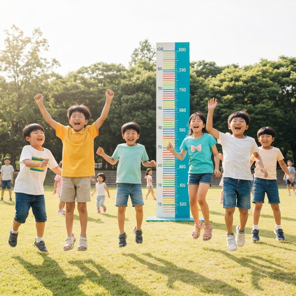 건강하게 자라는 아이들